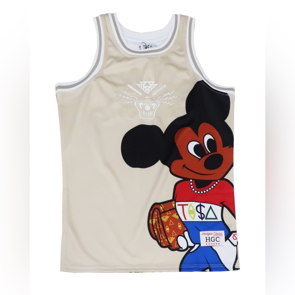 TISA MICKEY BASKETBALL JERSEY